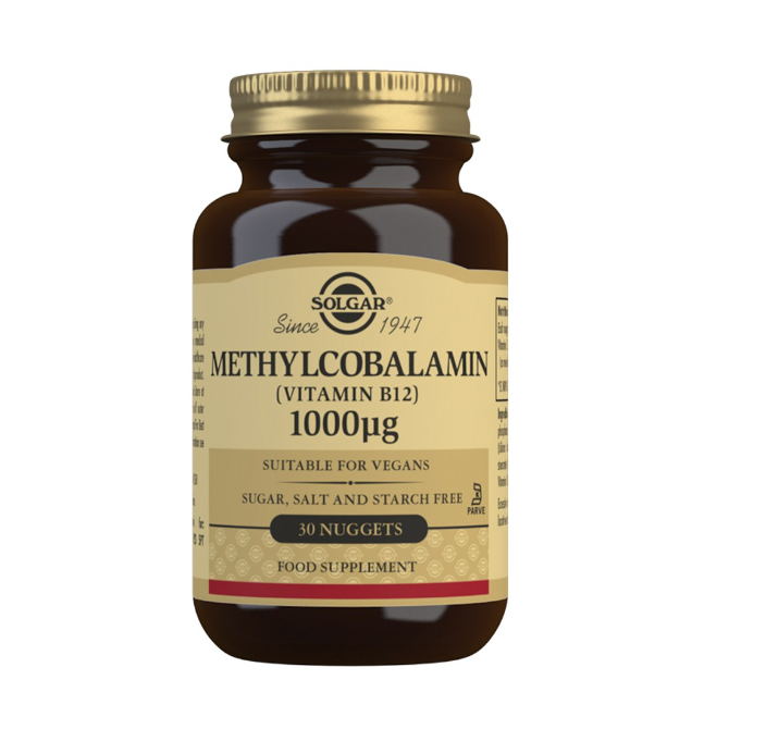 Solgar Vitamin B12 Methylcobalamine 30 tablets