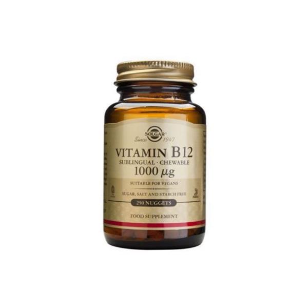 Solgar Vitamin B12 1000mcg 250 comprimidos
