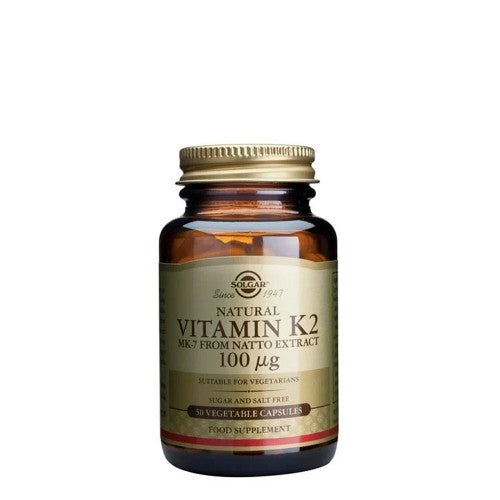 Solgar Vitamin K2 100ug 50 Cápsulas