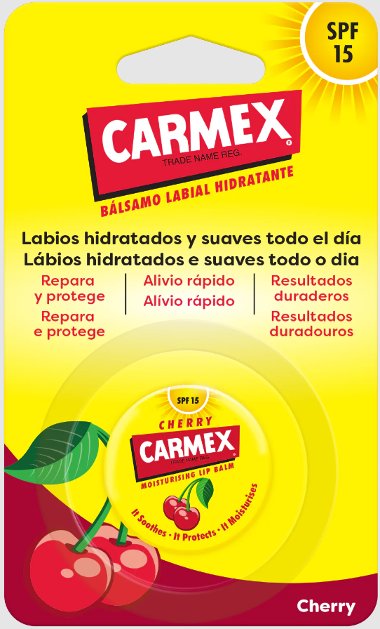 Carmex Boião Cereja Bálsamo Labial 7,5g
