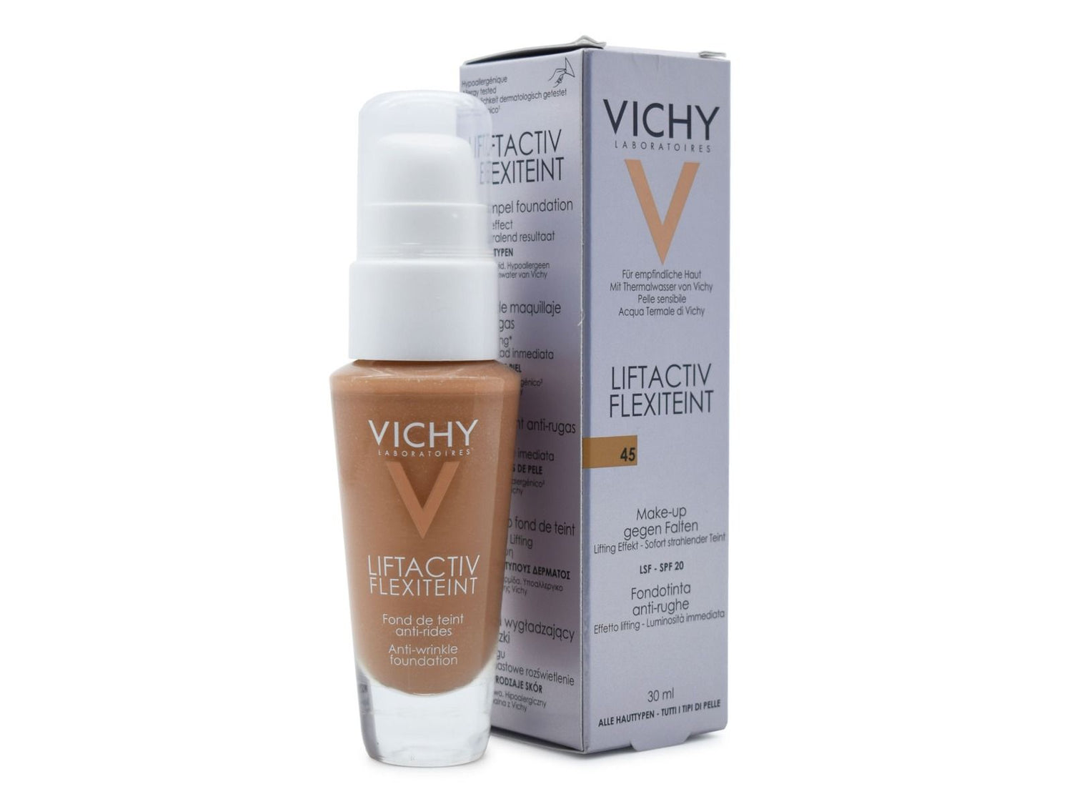 Vichy Liftactiv Flexilift Anti-Wrinkle Foundation Shade Nº45 Gold 30ml