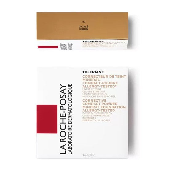 La Roche Posay Toleriane Teint Pó Compacto Mineral Tom 15 Dourado SPF25 9,5g