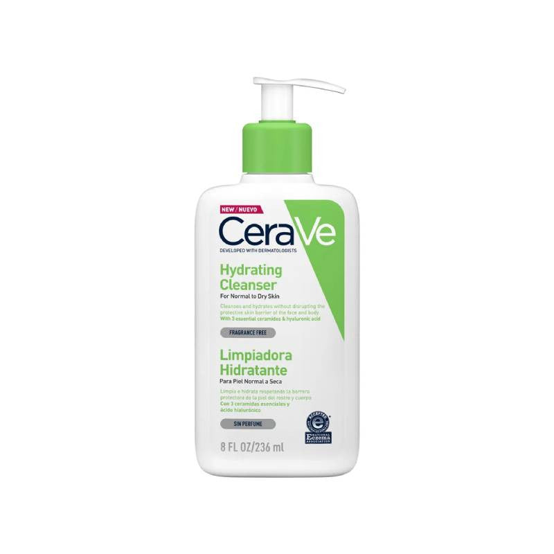CeraVe Hydrating Cleanser Limpiadora Hidratante sem Perfume 236ml