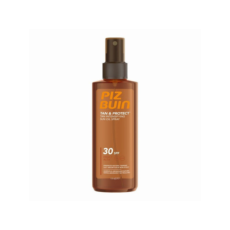 Protetor Solar Piz Buin Tan & Protect Spray Óleo SPF30 150ml