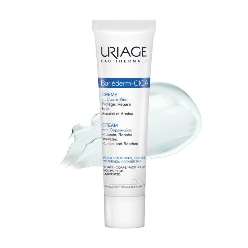 Uriage Bariéderm Creme Cica-Reparador CU-ZN  100ml