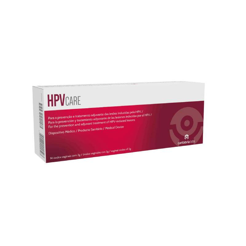 Cantabria Labs HPV Care 14 Vaginal Ovules with 2g