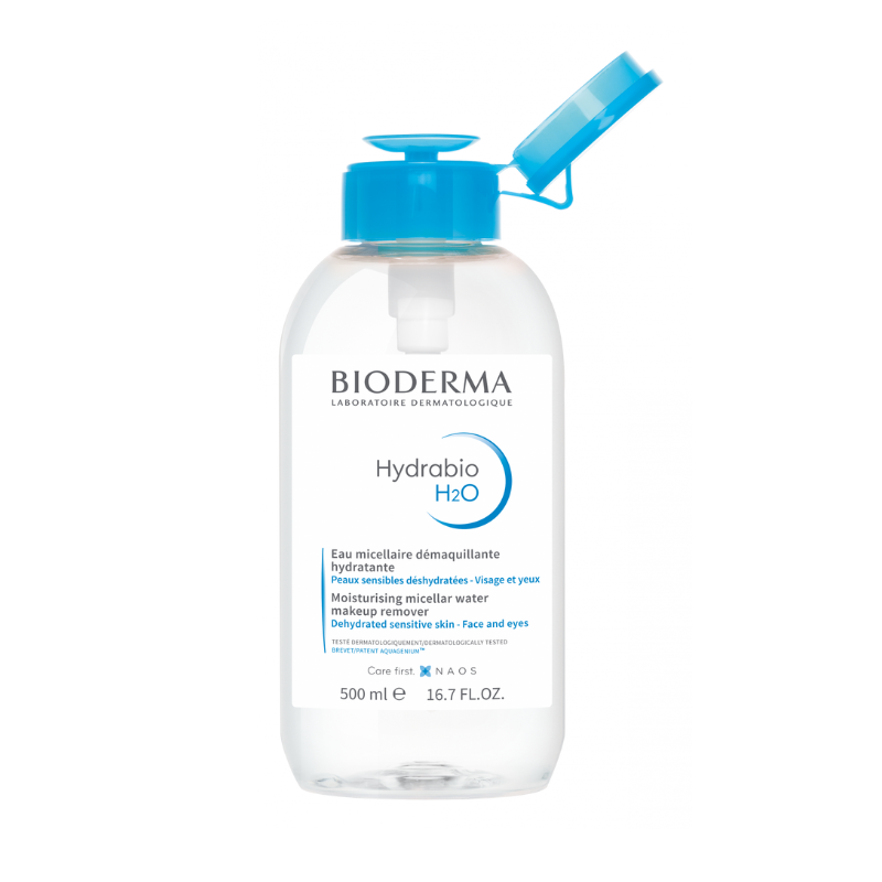 Bioderma Hydrabio H2O Solução Micelar Pump Reverse 500ml