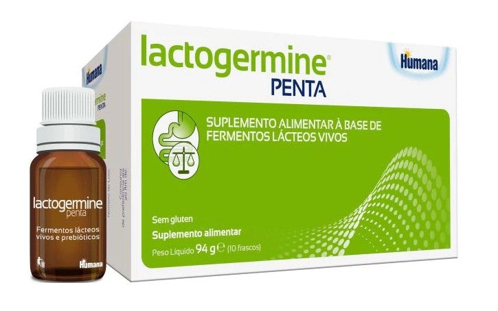 Lactogermine Penta 10 frascos de 2,5g