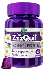Vicks Zzzquil Forte Melatonina 30 Gomas