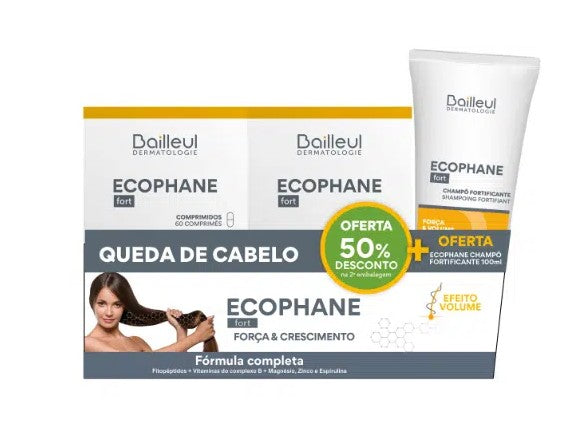 Ecophane Fort Comprimidos 60X2 + Oferta Champô 100ml