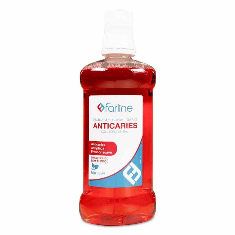Farline Colutório Dental sem Álcool 500ml