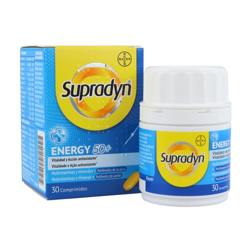 Supradyn Energy 50+ 30 Comprimidos