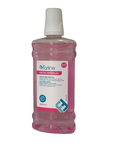 Farline Colutório Dental Gengivas Sensiveis 500ml