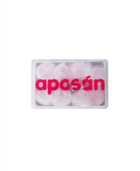 Aposán Wax Tampons with Cotton 8 Units