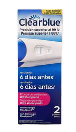 Clearblue Teste de Gravidez 6 Dias Antes 2 Unidades
