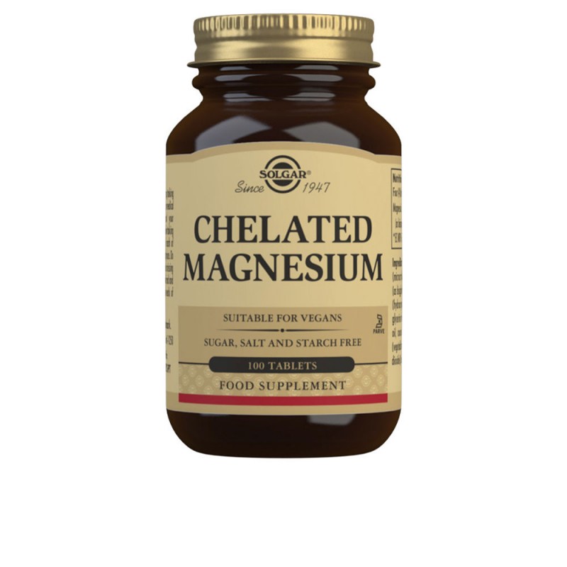 Solgar Chelated Magnesium 100 Comprimidos