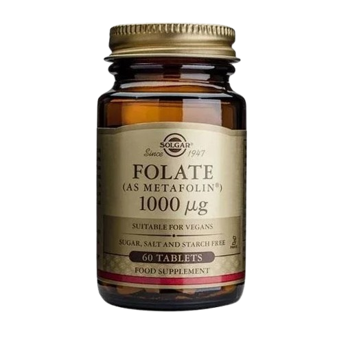 Solgar Folate 1000 mcg 60 Comprimidos