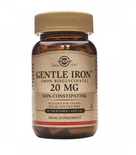 Solgar Gentle Iron 20mg 90 Cápsulas