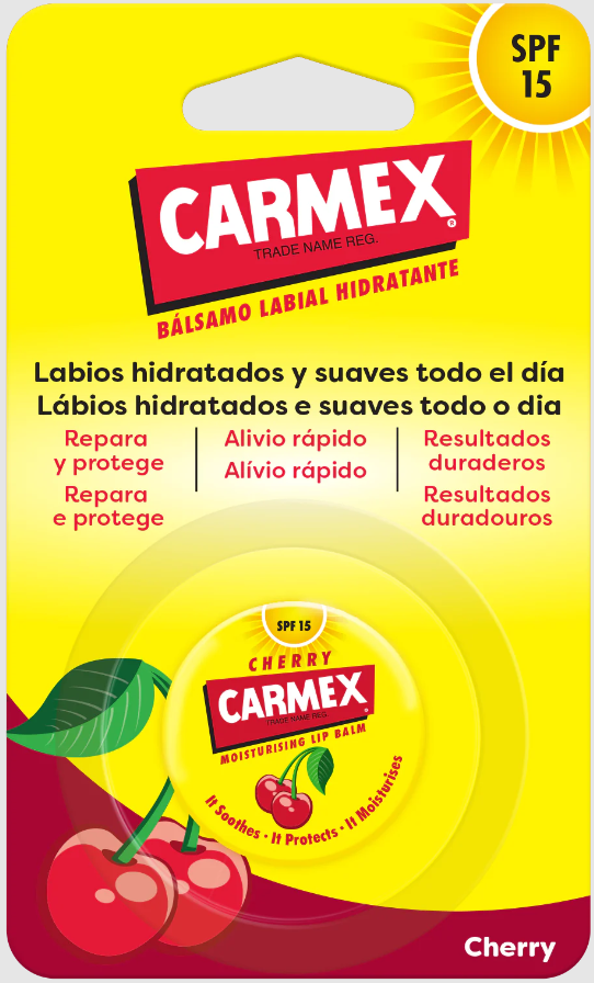 Carmex Cherry Lip Balm Jar 7.5g