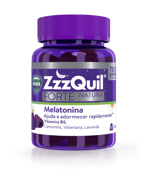 Vicks Zzzquil Forte Natura Melatonina 30 Gomas