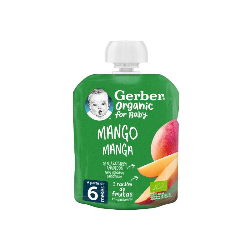 Gerber Organic Pacote de Manga 90g