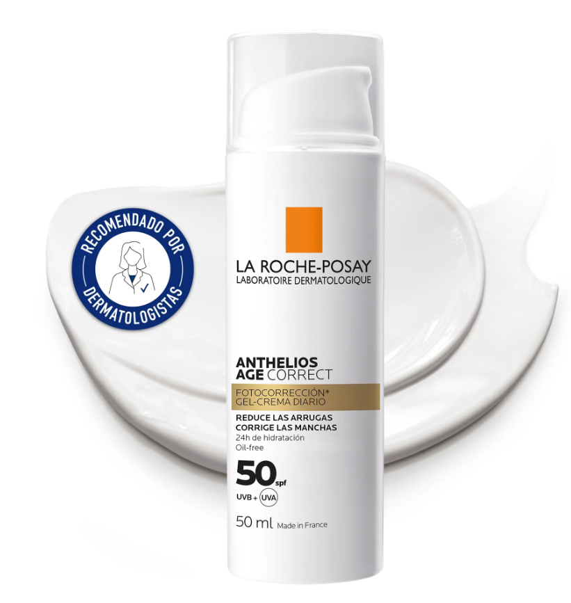 La Roche Posay Anthelios Age Correct SPF50 s/ Cor Antirrugas e Anti-Manchas 50ml