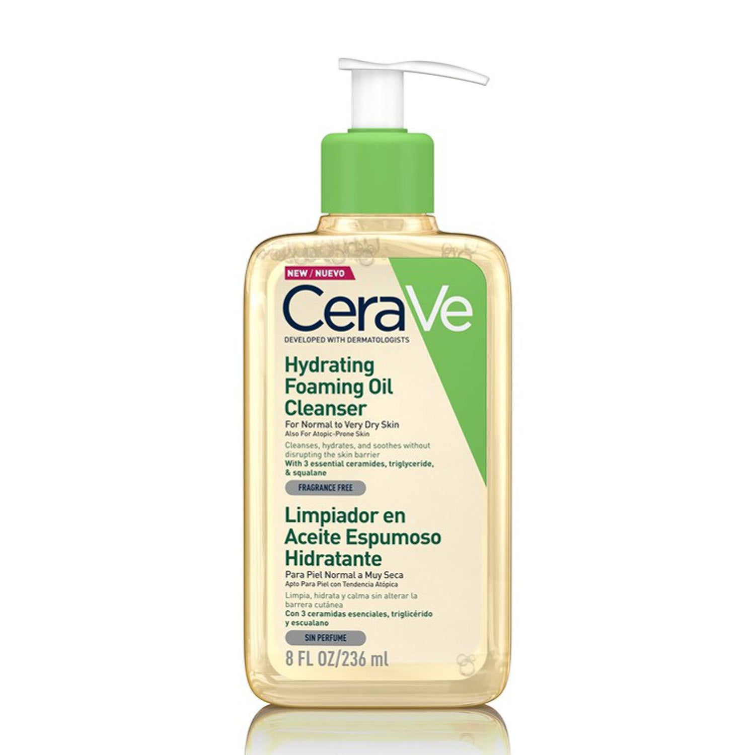 CeraVe Cleanser Óleo Limpeza Hidratante 236ml