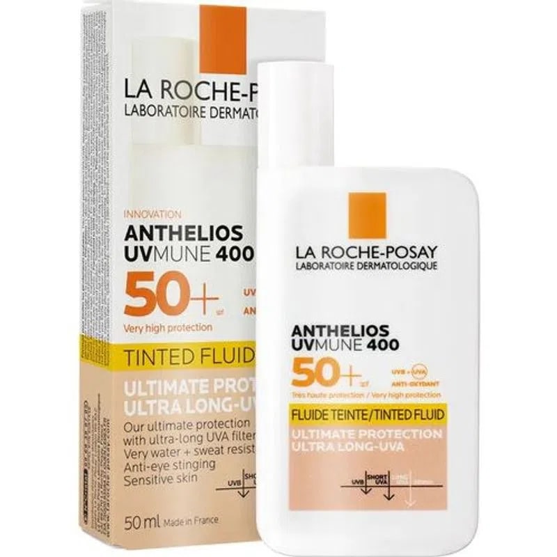 Protetor Solar La Roche Posay Anthelios UVMune 400 Fluído com Cor SPF50+ 50ml