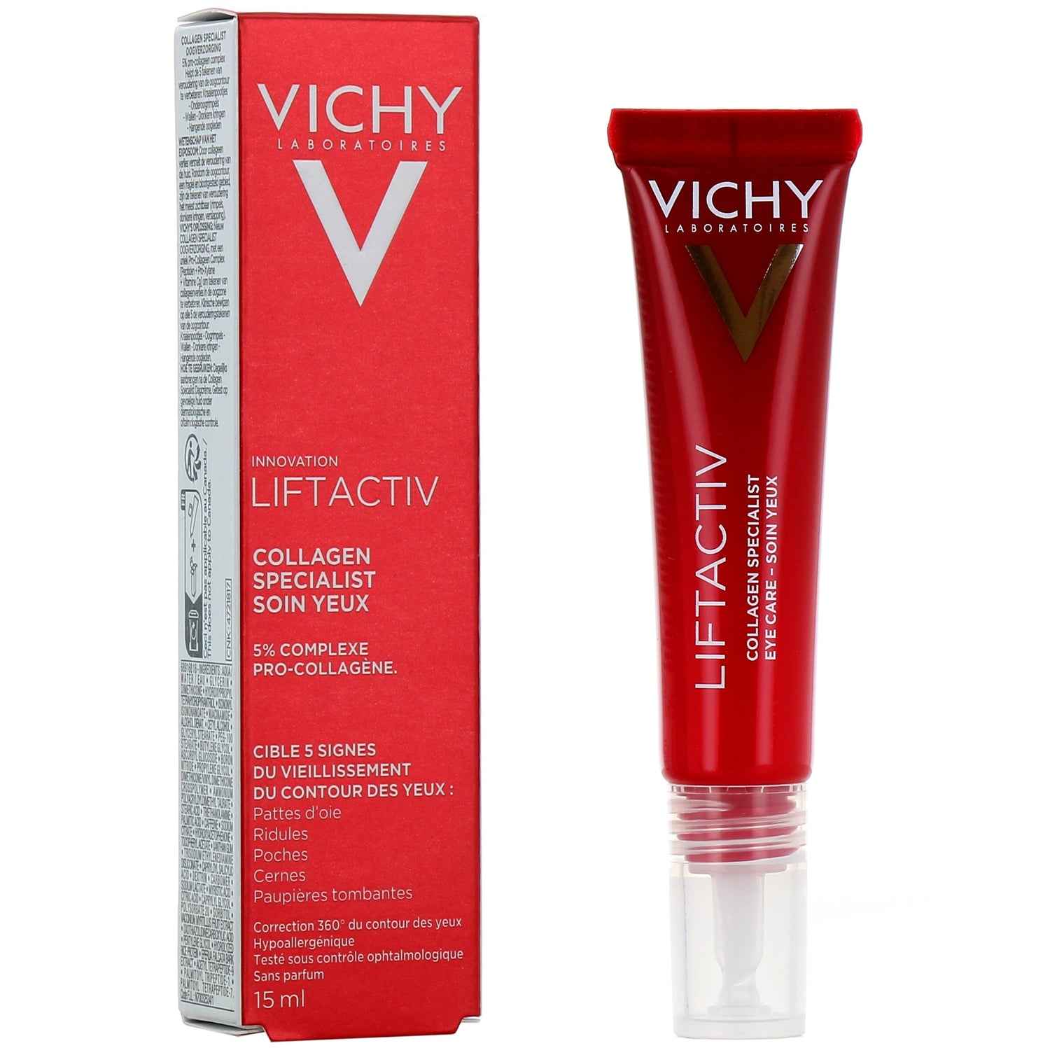 Vichy Lifactiv Tratamento de Olhos Collagen Specialis 15ml