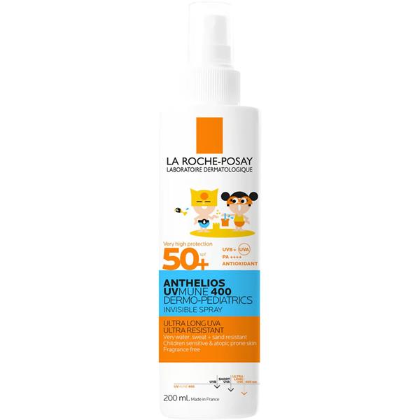 La Roche Posay  Protetor Solar  Anthelios UVMune 400 Dermo Pediatrics Spray 200ml