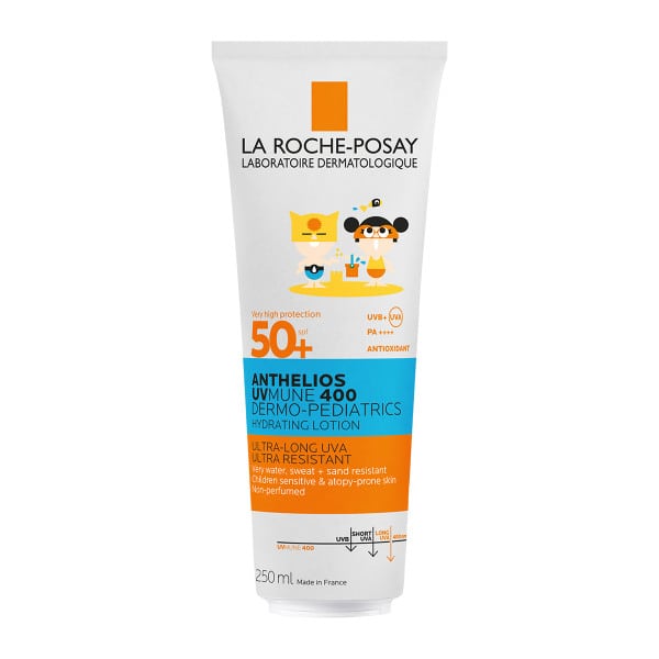 La Roche Posay  Protetor Solar Anthelios UV-Mune 400 Dermopediatria Leite Hidratante FPS50+ 250ml