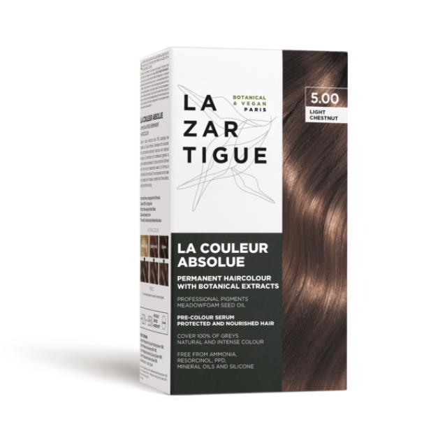 JF Lazartigue Color de cabello permanente Tono 5.00 Castaño claro