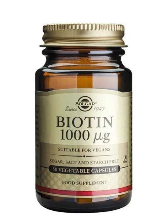 Solgar Biotin 1000mcg 50 Capsules