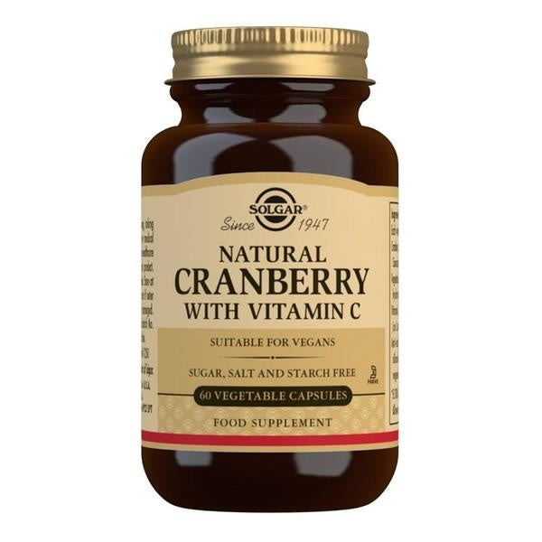 Solgar Cranberry with Vitamin C 60 Cápsulas