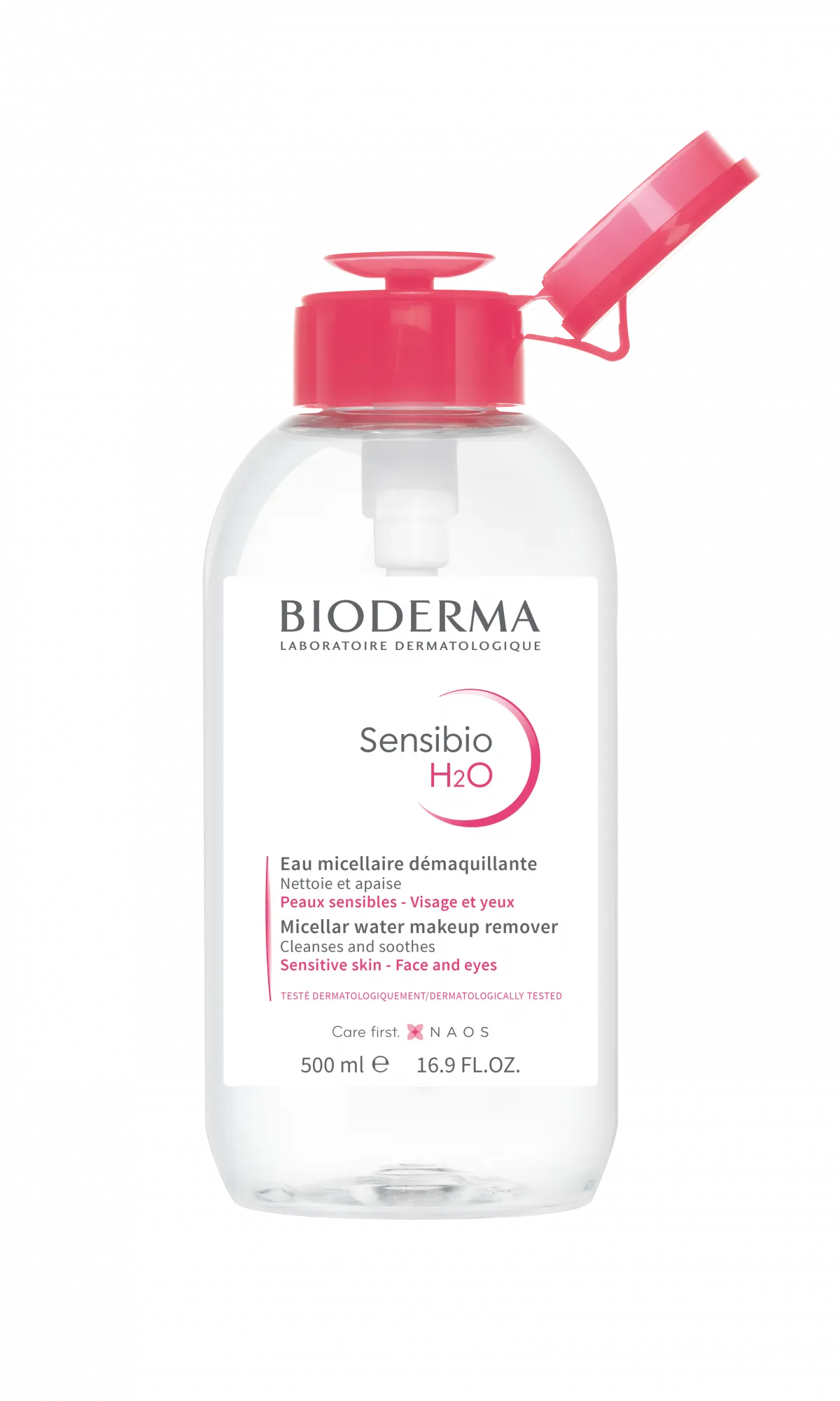 Bioderma Sensibio H2O Solução Micelar Pump Reverse 500ml