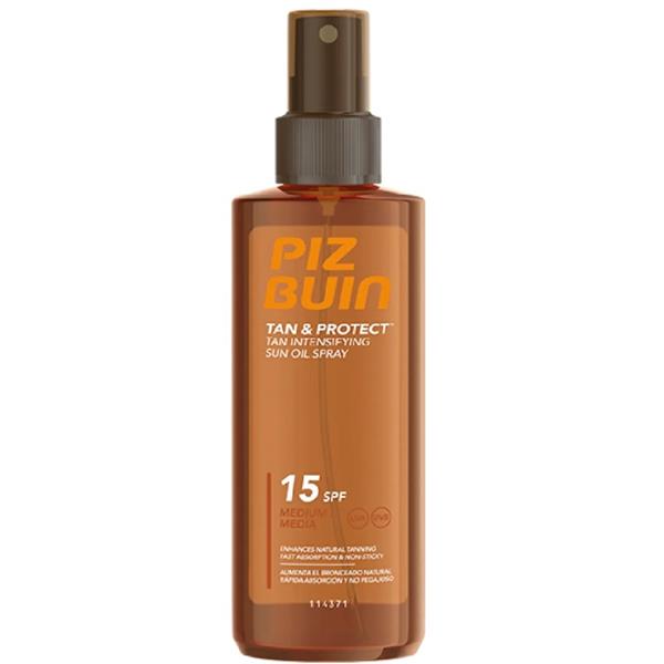 Piz Buin Tan &amp; Protect Tan Intensifying Spray SPF15 150ml