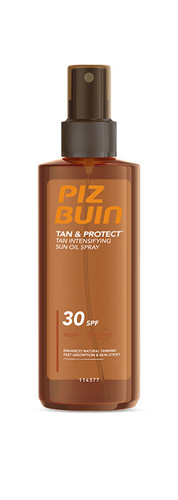 Piz Buin Tan &amp; Protect Aceite Solar Spray SPF30 150ml