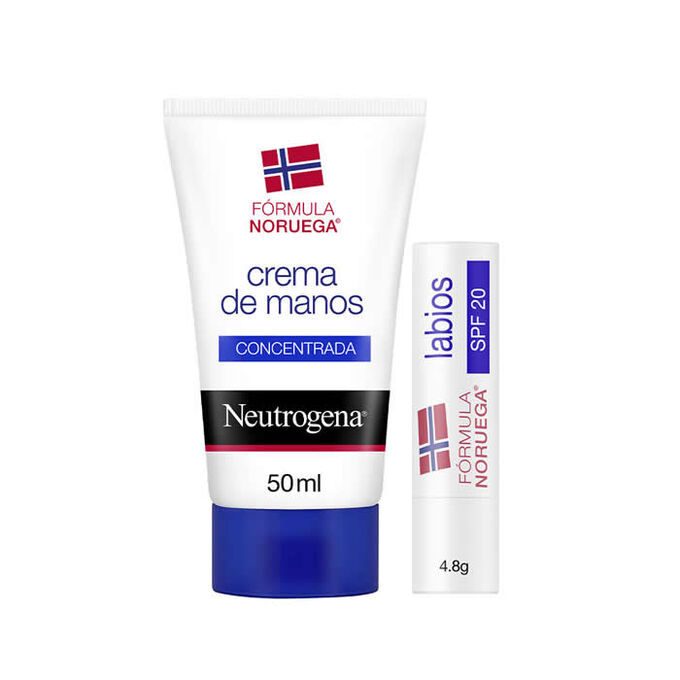 Neutrogena Creme de Mãos Concentrado 50ml + Stick Labial 4,8g