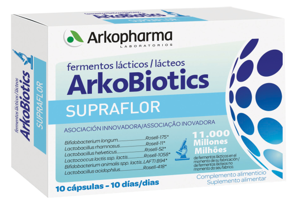 Arkopharma Supraflor 10 Cápsulas