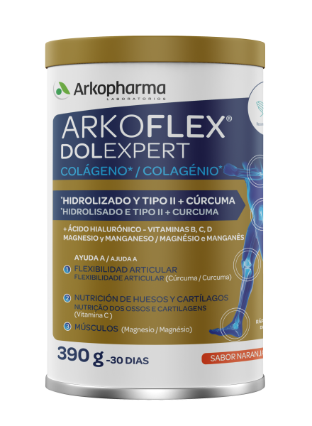 Arkopharma Arkoflex Colagénio Fórmula Expert 390g Laranja