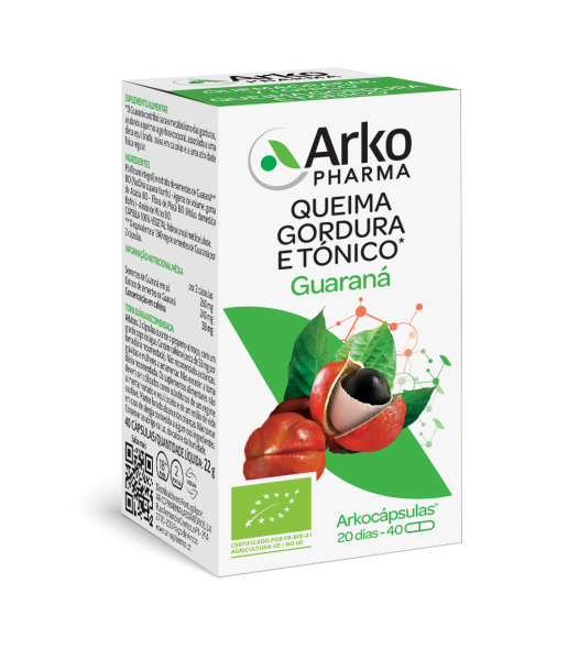 Arkopharma Guarana Bio 40 Capsules