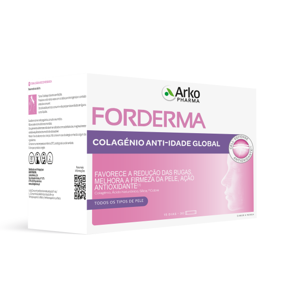 Arkopharma Forderma Colágeno Anti Idade Global 30 Saquetas