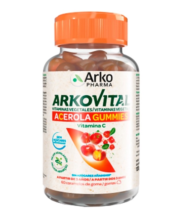 Arkopharma Arkovital Acerola Gummies 60 Unidades