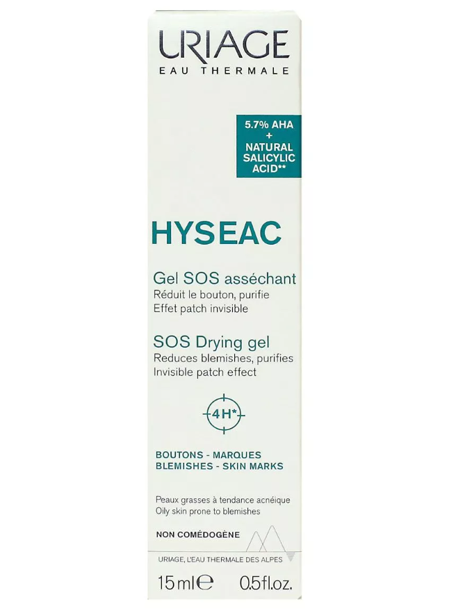 Uriage Hyseac SOS Gel Seca Borbulhas