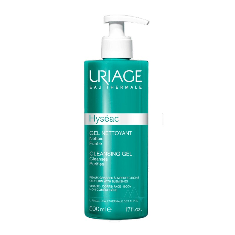 Uriage Hyséac Gel Limpeza Suave 500ml