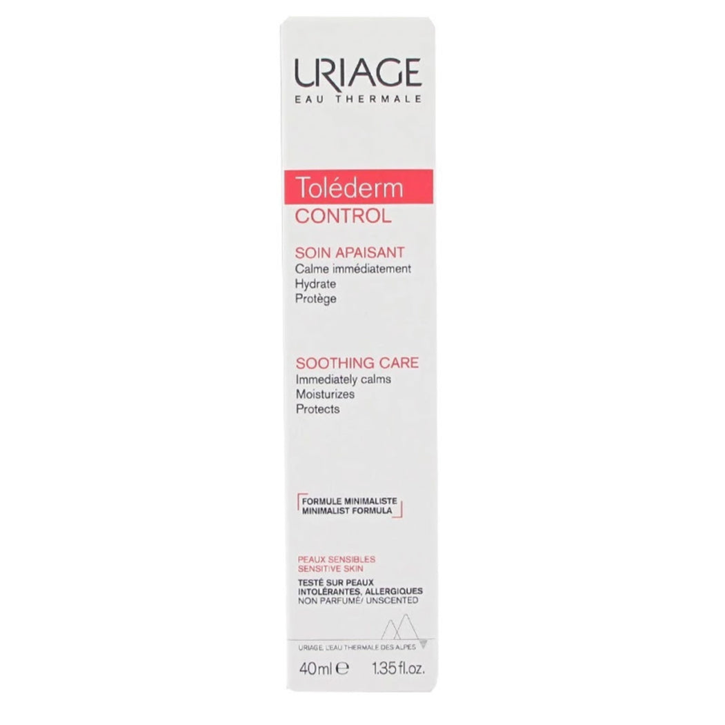 Uriage Toléderm Control Crema Calmante Ligera 40ml