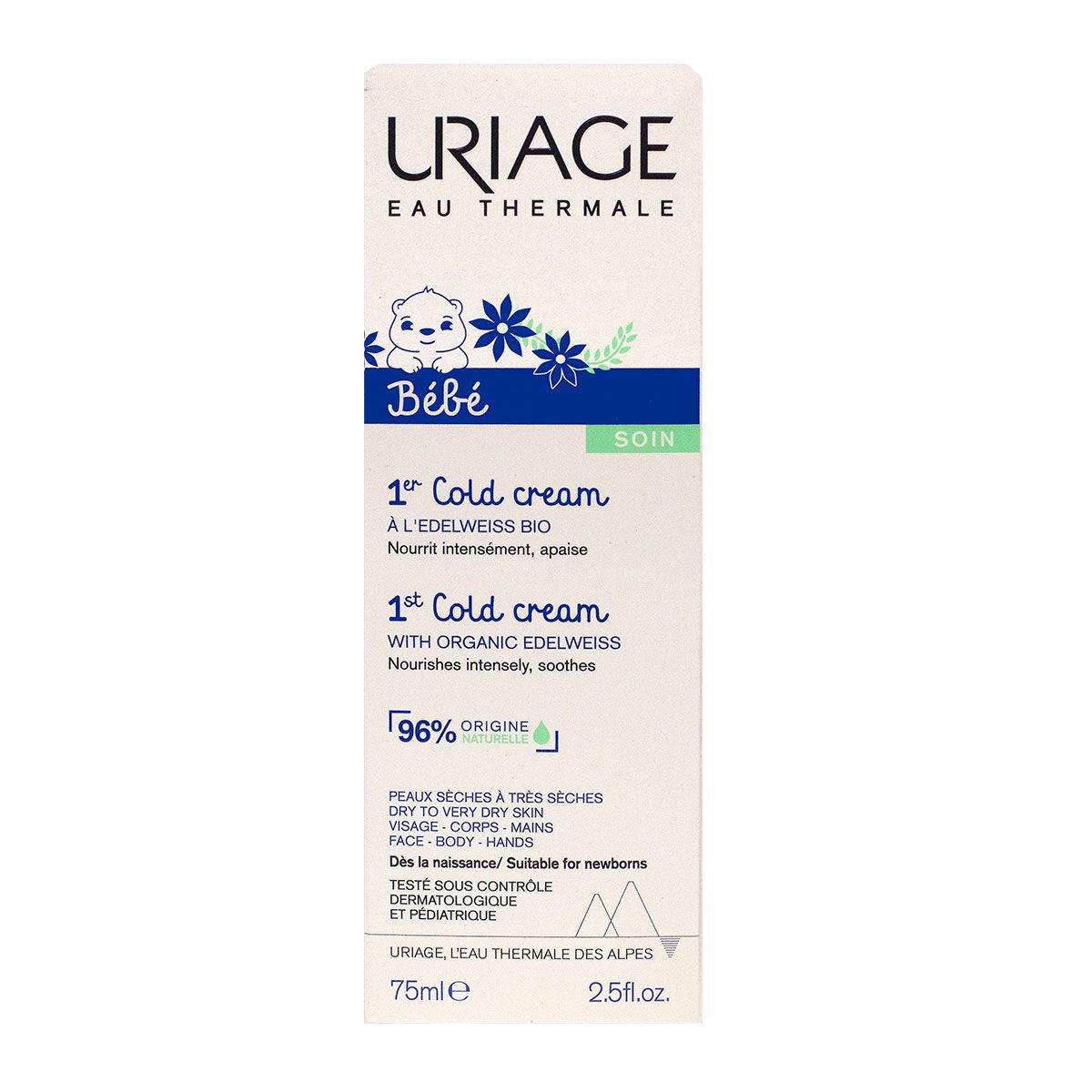 Uriage Bebé Cold Creme Corporal 75ml