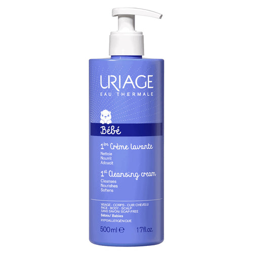 Uriage Bebé Creme de Banho Sem Sabão 500ml