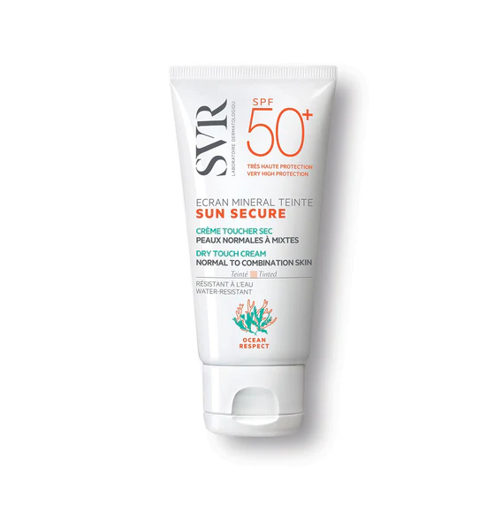 SVR Protetor Solar Sun Secure Ecran Minéral Creme com Cor SPF50+ 50ml