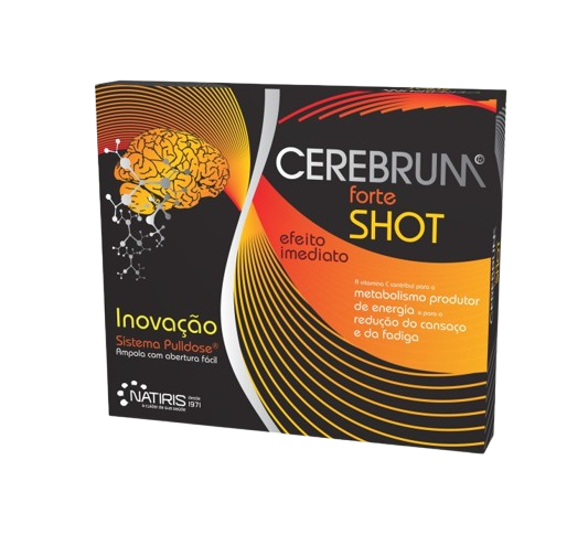 Natiris Cerebrum Forte Shot 8 Ampolas